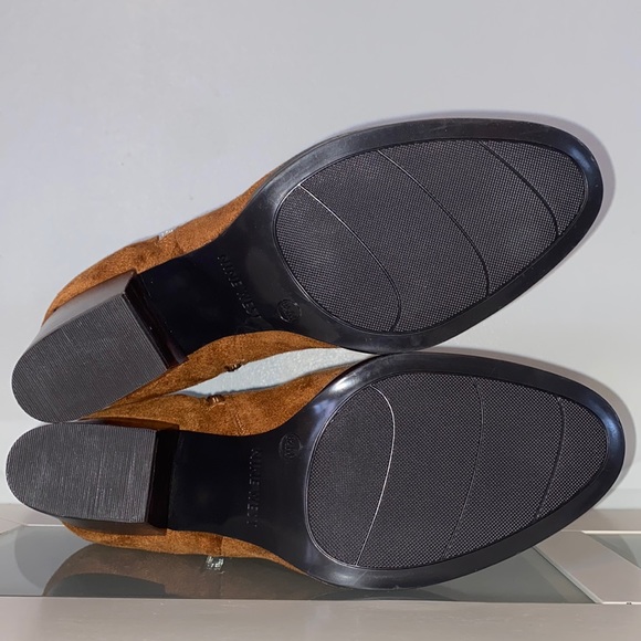 Nine West Neva2 Women's Ankle Boots Brown Faux Suede-Women’s Size 8.5-NWOB - Picture 9 of 11